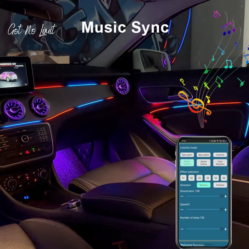 RGB Ambient Light Kit for Car