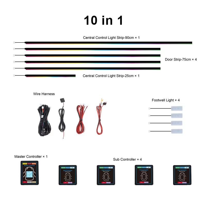 RGB Ambient Light Kit for Car